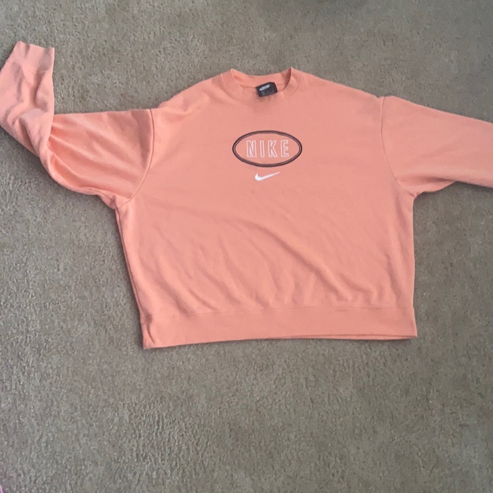 Nike orangish pink crew neck